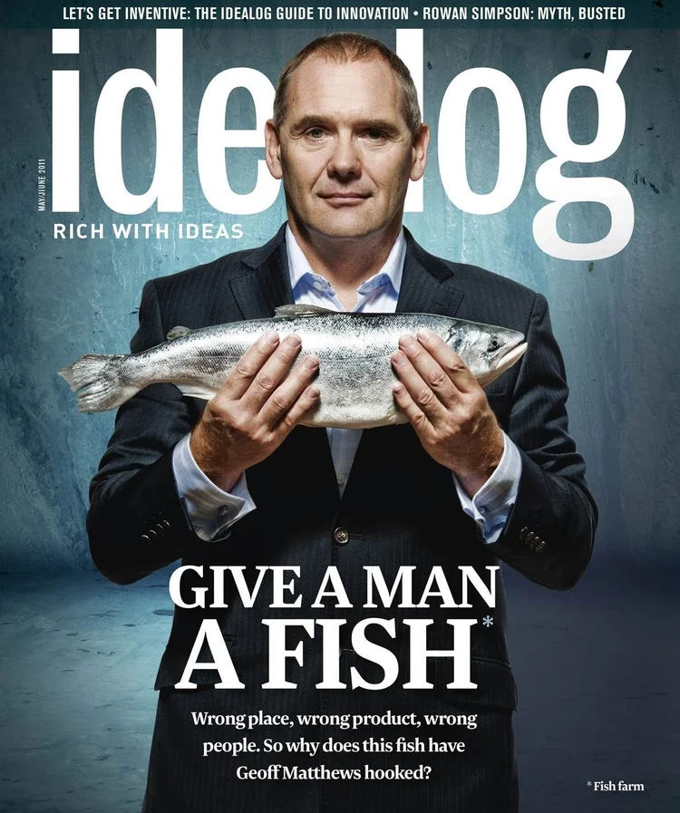 Mt Cook Alpine Salmon  conceived as an eco-sustainable brand from day one.